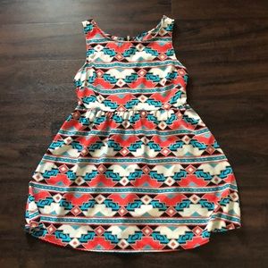 Aztec boutique dress medium